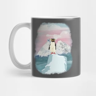 Penguin on not-so-thin ice Mug